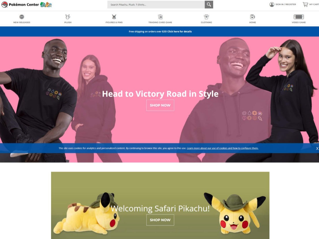 pokemon center アメリカ購入代行